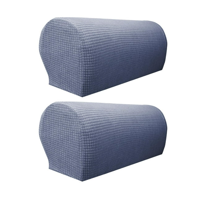 GUOOL Protège-Accoudoirs de sofa Grand extra Gris Foncé Gris Foncé