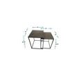 thumbnail image 5 of Noble House Garnet Metal Nesting Table - Square, 5 of 5