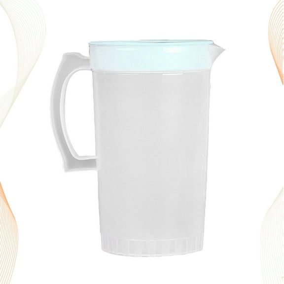 GOOHOCHY Multi Color Large Capacity Plastic Water Jug for Juice Beer and Beverages 2500ml Heat Resistant Storage Container