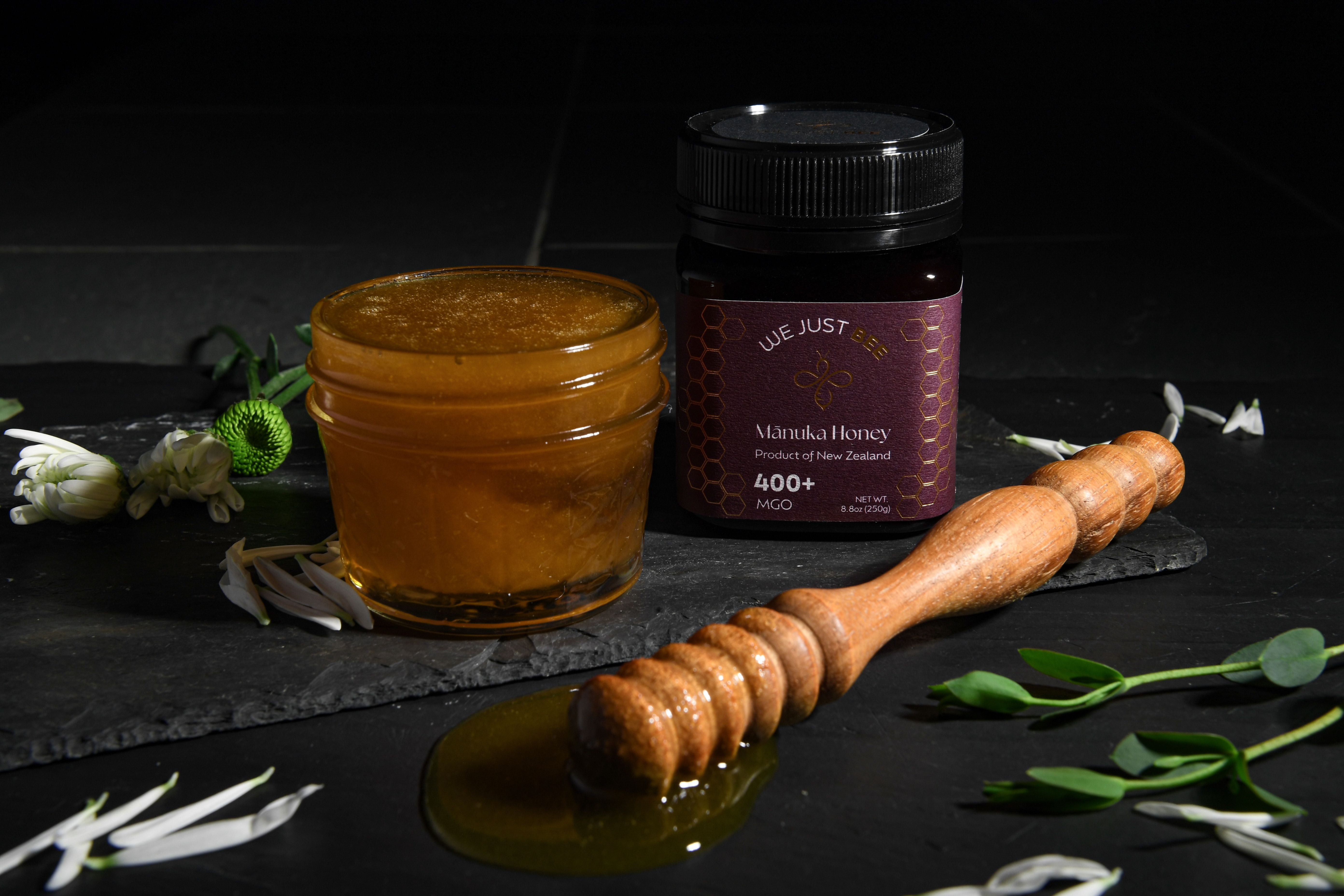 Raw Manuka Honey MGO 400+ | Premium New Zealand Honey – Supports Wellness with Natural Properties | 100% Pure, Sustainably Sourced | Ideal for Tea, Toast, & More – 250g/8.8oz