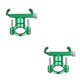 thumbnail image 3 of Naiovety Soporte para teléfono Material de Protector para teléfonos Soporte para teléfonos Instalación práctica Tipos de Verde 2piezas, 3 of 6