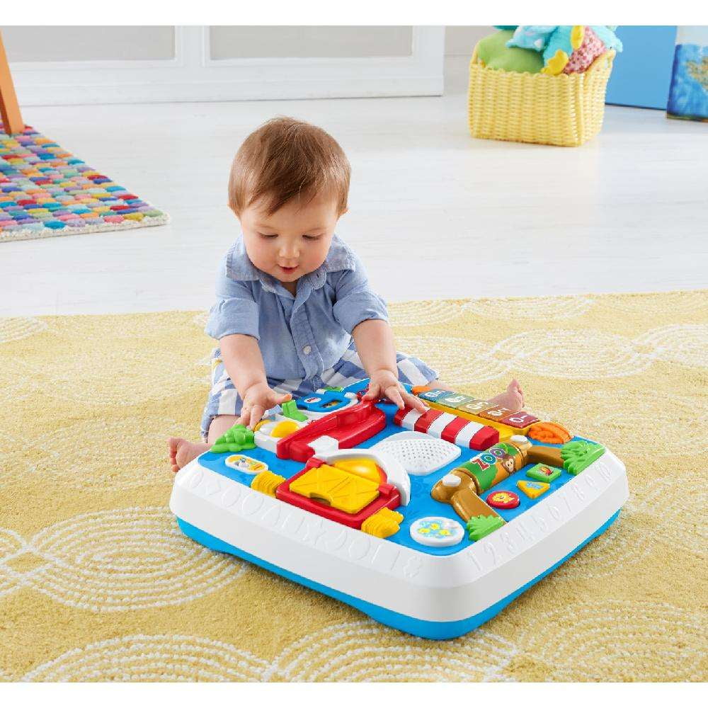 fisher price laugh and learn around the town activity table