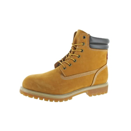

Levi s Harrison R Men s Nubuck Water Resistant Fashion Boots Tan Size 10
