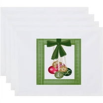 Holiday Essence Frame It Up Geometric Print Placemat