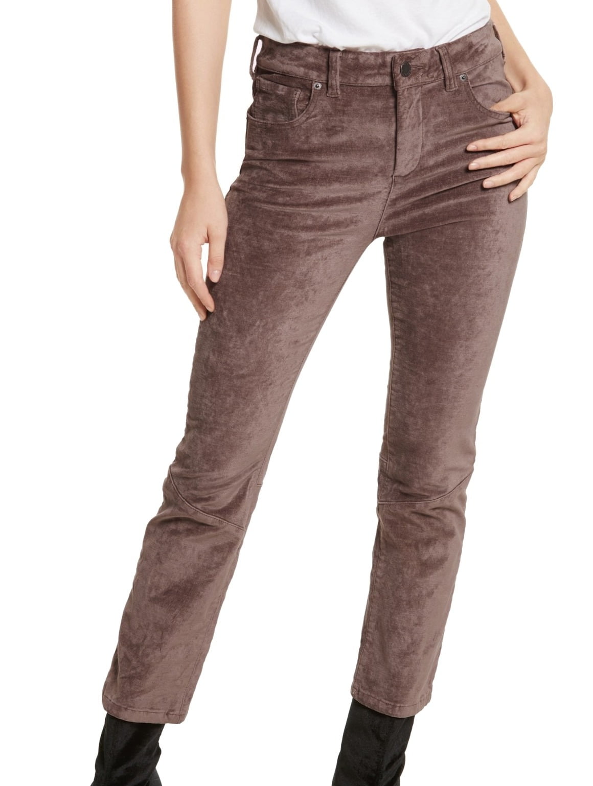 free people clean crop flare pants
