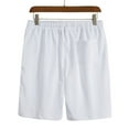 thumbnail image 4 of Men's Casual Shorts Men Basketball Shorts Stylish for Men Linen Short Mens Size 33 Band 1 Us Running Basketball for Pack Lightweight Mens Mesh Tan Casual Jogging White XL, 4 of 4