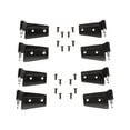 thumbnail image 5 of Rugged Ridge Door Hinge Kit, 4-Piece Set, Black, Semi-Gloss, Stainless Steel, 5 of 5