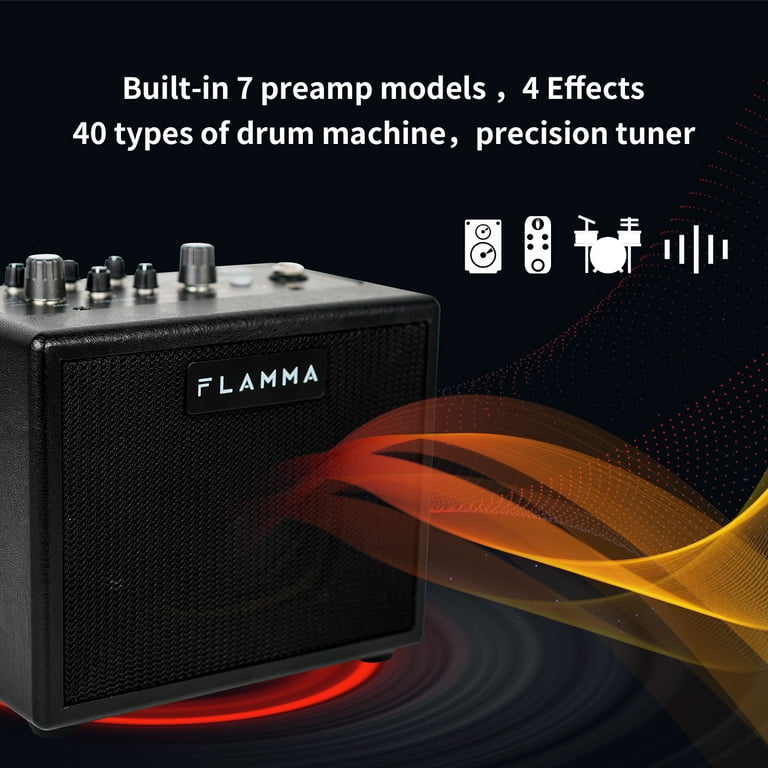 Drum machine amp outlet