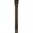 thumbnail image 3 of Ekena Millwork 2"W x 18"D x 18"H Traditional Steel Bracket, Hammered Brown, 3 of 13