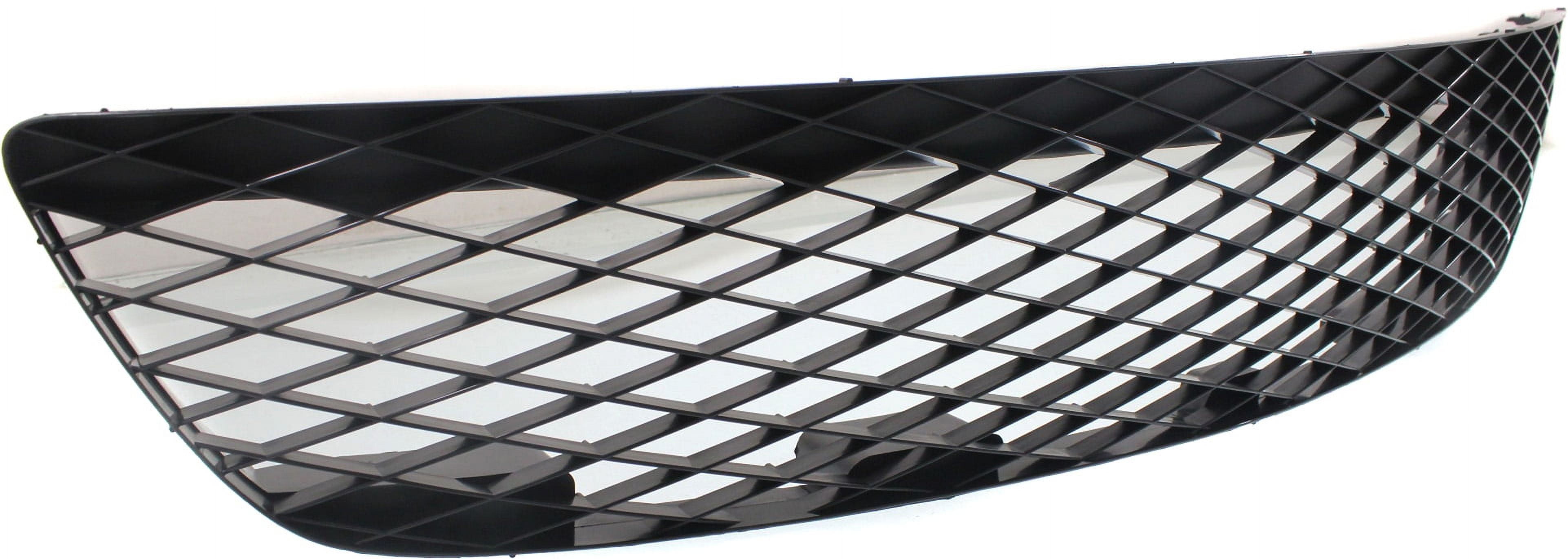 Bumper Grille Compatible With 2004-2006 Mazda 3 Front Textured Black
