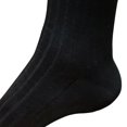 thumbnail image 4 of 12 pairs Mens Breathable Comfortable Cotton Soft Fashion Casual Classic Crew Business Dress Socks Over the Calf Size 9-11 10-13, 4 of 5