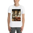 thumbnail image 4 of Summer Oversize CatSweatshirt Soft Large T Shirts For Women Loose Brown, 4 of 5