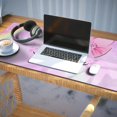 thumbnail image 3 of Long Mouse Pads for Desk,Rainbow Unicorn Pattern Desk Mats on Top Of Desks, Desk Mouse Pad Extra Large with 3mm Non-Slip Base and Stitched Edge for Gaming,Office,Work,Home 35.4"x15.7", 3 of 6