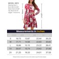 thumbnail image 5 of CRAYNER Casual Long Sleeve Dresses for Women, Casual Tshirt Dress Loose Fits Crew Neck Flowy Swing Fall Dress with Pockets , M, 5 of 9