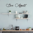 thumbnail image 3 of Bon Appetit Wall Decal French Quotes Vinyl Wall Stickers, Kitchen Wall Decor Signs Removable Sayings Sticker for Dining Room Kitchen Home Restaurant, 3 of 7