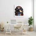 thumbnail image 2 of Stupell Industries Air Pilot Pug Vintage Pet Fashion Dog Bone Animals & Insects Painting Gallery Wrapped Canvas Print Wall Art, 30 x 40, 2 of 6