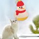 thumbnail image 2 of Jacenvly - Nuevas decoraciones de Halloween para exteriores, muñeco de nieve, campanas, tablero para rascar para gatos, juguete para mascotas, tapete para rascar de Navidad para gatos, decoración del, 2 of 7