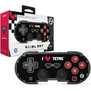 Hyperkin Limited Edition Pixel Art Bluetooth Controller Official Tetris™ Edition - Officially Licensed - For Nintendo Switch®, PC, Mac®, Android®, iOS® (Heart Drop)