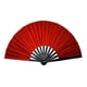 thumbnail image 2 of Abanico de Kung Fu de rayas coloridas de 10 pulgadas de bambú para baile,fiesta,festival,escenario,abanico plegable tradicional,abanico decorativo de mano,accesorio para festival de música, 2 of 5