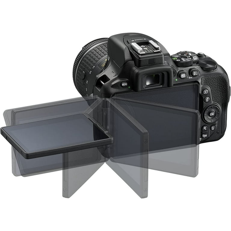 Professional Nikon D5600 24.2MP DSLR Camera Bundle with 64GB SD