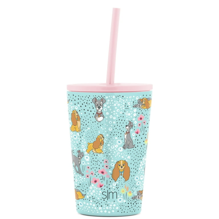 Simple Modern Disney Kids Cup 12 oz Classic Tumbler with Lid and Silicone  Straw - Vacuum Insulated Stainless Steel for Toddlers Girls Boys 
