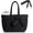 Black, variant on Quilted Laptop Tote Bag for Women 15-16 Inch, Lightweight Travel Work Tote with Trolley Sleeve, Cup Holder & Multi-Pocket Storage