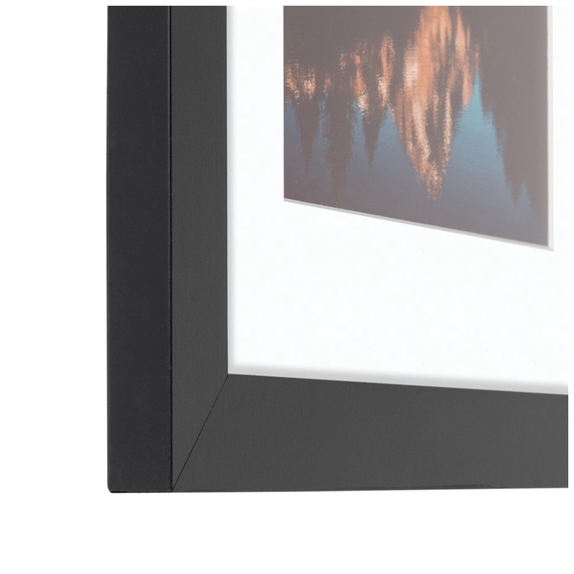ArtToFrames Collage Photo Picture Frame with 1 - 5x7 and 2 - 3.5x5 Openings, Framed in Black with Super White and Black Mats (CDM-3926-75)