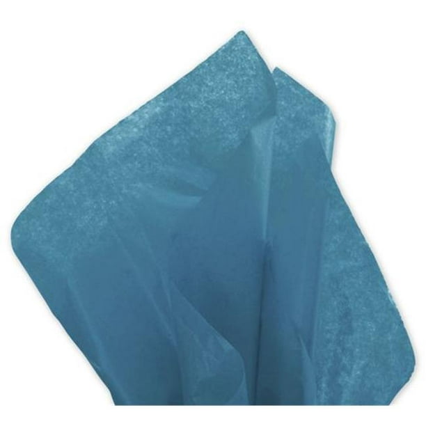 Bags & Bows by Deluxe 11-01-109 Solide Papier de Soie Paon Bleu - Cas de 480