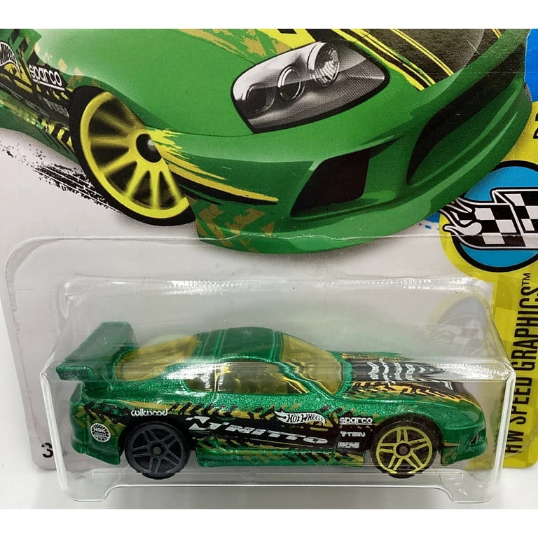 Hot Wheels HW Speed Graphics 2/10 (2015) Green Toyota Supra