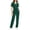 Army Green-B, variant on Basic Straight Leg Scrubs Set for Women, V Neck Short Sleeve Solid Medical Uniform for Nurse Dental Vet Spa Purple-D L(L)