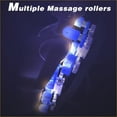 thumbnail image 4 of Recliners with Zero Gravity, Full Body Airbag Massage & Foot Roller, Bluetooth Speaker | Walnut Brown, 4 of 10