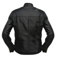 thumbnail image 2 of Black Motorcycle Jacket Leather Jackets Motorcycle Jackets Mens Black Leather Biker Jacket Mens Leather Riding Jacket Bike Jackets For Men size XS, 2 of 4