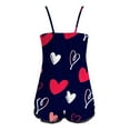 thumbnail image 6 of Hpapadks Pajama Sets for Women Valentine's Day V Neck Love Print Sleeveless Tank Tops Shorts Cozy Homewear Set Womens Pjs Navy S, 6 of 6
