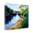 thumbnail image 2 of Tangletown Fine Art 'Morning Light' Print on Wrapped Canvas, 2 of 2