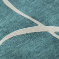 thumbnail image 2 of Dalyn Rugs Premium Machine Washable Mayfield AMF999 Teal 10' x 14' Rug, 2 of 7