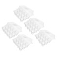 thumbnail image 4 of OUNONA 5Pcs Durable Plastic Nursery Pots Transparent for Cultivation, 4 of 8