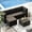5PCS-Grey, variant on SUNCROWN 7-Piece Outdoor Patio Furniture Sofa Set All-Weather Black Wicker Sectional Conversation Set with Modern Glass Coffee Table and Cushions (Grey)