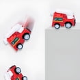 thumbnail image 7 of BESTSKY 1 Set/6pcs Construction Vehicle Toy Trucks Mini Size Push and Go Sliding Fire Truck Car Models Early Educational Toy for Children over 3 Years Old Boys Girls Kids Gift, 7 of 7
