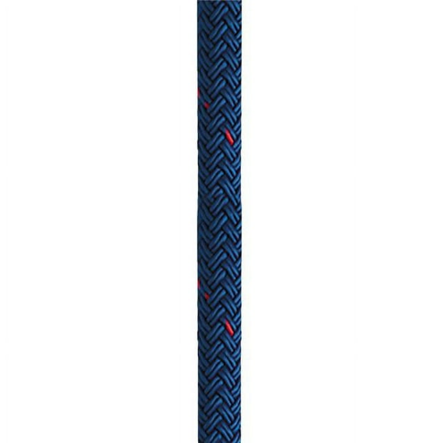 New England Ropes C5053-12-00015 0.37 in. x 15 ft. Nylon Double Braid Dock Line - Blue with Tracer