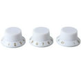 thumbnail image 1 of 3PCS Guitar Knobs,Durable Plastic Tone Volume  Control Knob Replacement For Electric Guitar Bass, 1 of 8