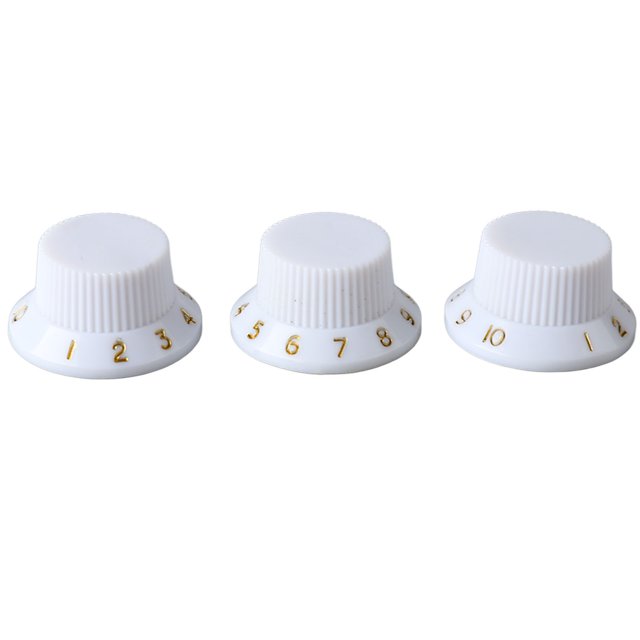 Tone Volume Knob,3PCS Potentiometer Rotary Knobs Electric Guitar Knobs Guitar Potentiometer Knobs Next-Gen Design