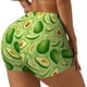 thumbnail image 1 of Fotbe Green Avocado Shorts Sin Costuras – Shorts Deportivos de Cintura Alta para Mujer, Elásticos para Gimnasio, Yoga, Running o Ciclismo-Large, 1 of 8