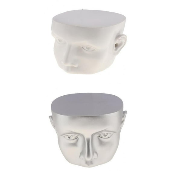 2 Pieces of Sunglasses for Eyeglasses Display Cola Cabeza de maniquí de gafas