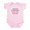 Petal Pink, variant on CafePress - MOM SURFS BETTER THAN DAD #2 Infant Bodysuit - Baby Light Bodysuit, Size Newborn - 24 Months