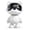 White, variant on 3K Indoor Security Camera for Home, Cute Tiger Baby Monitor, Pet Camera, 5G/2.4G WiFi, AI Human & Pet Detection with Auto Tracking, IR Night Vision, Two-Way Audio, Privacy Mode, RTSP/ONVIF(Yellow)