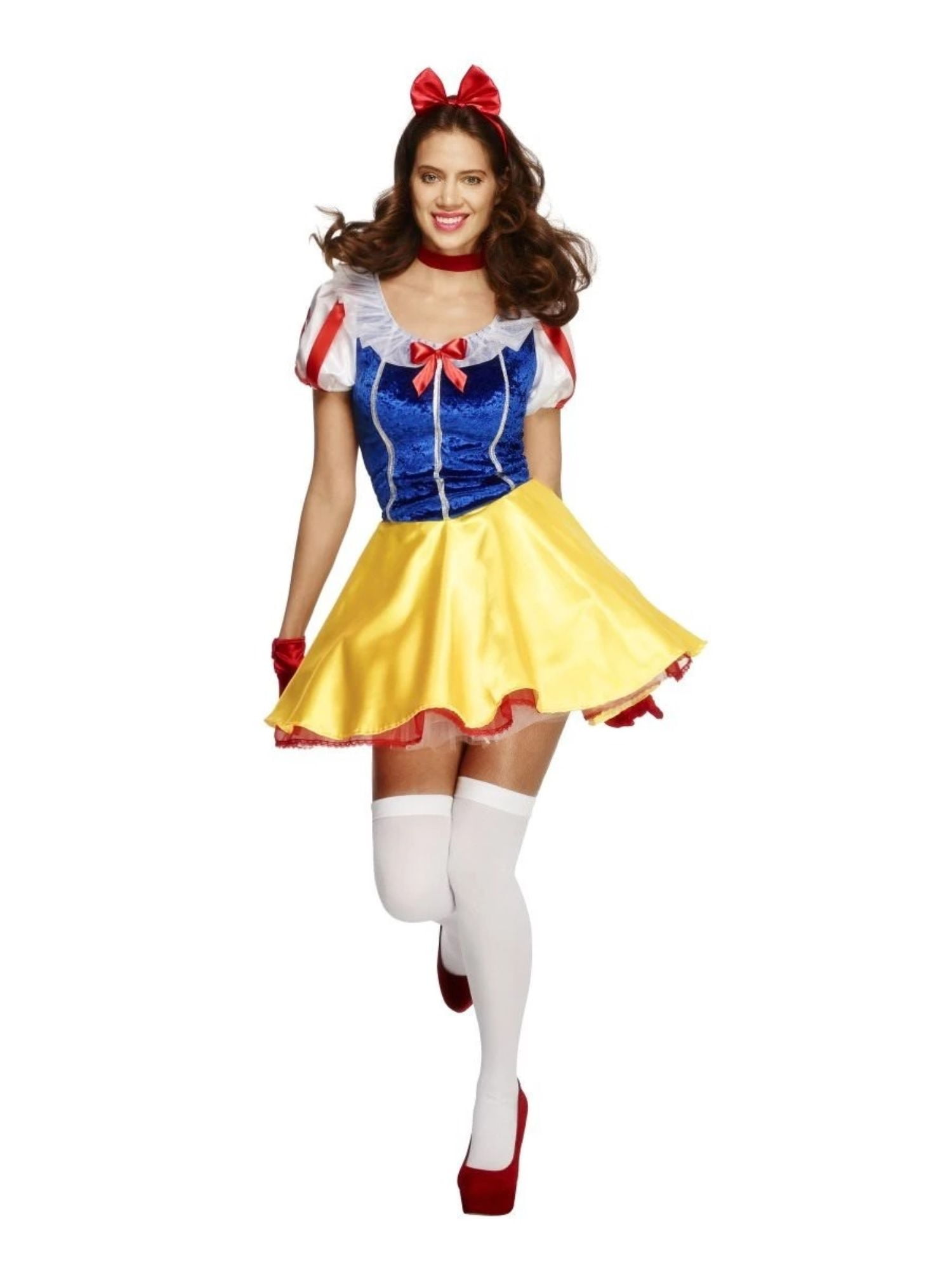 49" Blue and Yellow Fever Fairytale Risque Women Adult Halloween