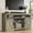 Light Rustic Oak, variant on Heynemo TV Stand for 65+ Inch TV, Farmhouse 34'' Tall Entertainment Center for 23" Fireplace, Rustic TV Console with Sliding Bar Door for Living Room (Dark Grey)