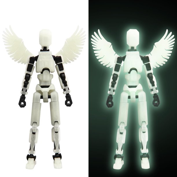 Merryxd Titan 13 Figura de acción Ensamblaje completo Dummy 13 Figura de acción Lucky 13 Figura de acción T13 Figura de acción Impreso en 3D Multiarticulación Móvil Nova 13 Figura de acción Juguete Am