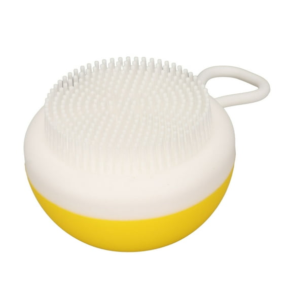 Oubit Pet Shower Brush,Pet Bath Brush Soft Cat Shampoo Dispenser Brush Dog Grooming Bath Brush Sleek Aesthetic