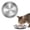 2PCS, variant on Austok Stainless Steel Cat Bowl 2/4Pcs Cat Bowl for Food and Water 15cm Wide Whisker Fatigue Feeding Plate Non Slip Dish Plate for Kitten (2/4Pcs)